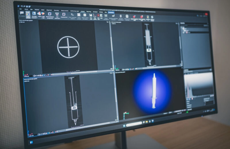 analyse tomographie 3D avec VG Studio Max